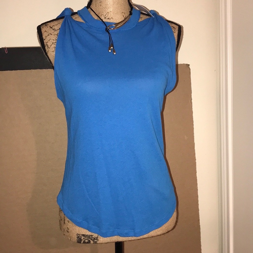 Free People The Twist Lapis Tank Top NWT size XS